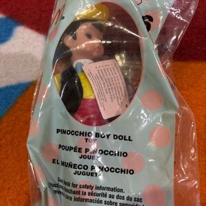 Madame Alexander McDonalds 2004 Pinocchio Boy Doll, Happy Meal Toy